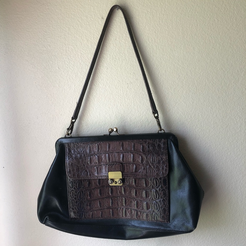 Preston & York brown and black purse - Picture 2 of 4